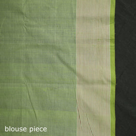 Yellow - handloom cotton buti srikakulam jamdani saree 09