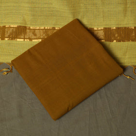 Handloom cotton mangalagiri 3pc unstitched dress material