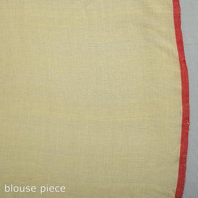 Phulia Bengal Jamdani Buti Handloom Cotton Saree with Tassels