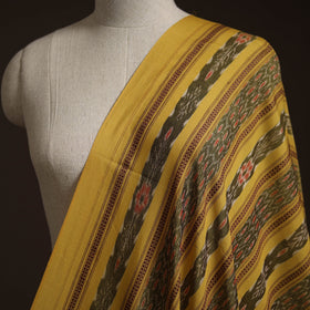 Handloom cotton sambalpuri ikat fabric 30 - handcrafted