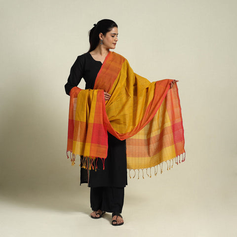 Buy Handloom Cotton Srikakulam Jamdani Dupatta