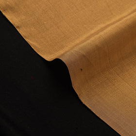 Handloom full tissue gold zari double tone chanderi silk