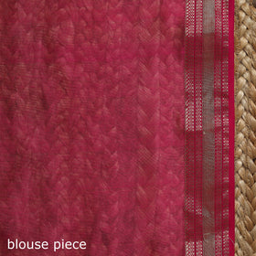 Yellow - handloom maheshwari saree with zari border 46