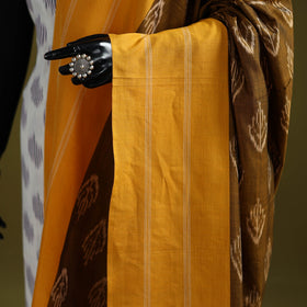 Handloom mercerised cotton pochampally ikat dupatta 27