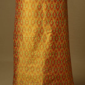 Handloom mulberry silk pochampally ikat 2pc unstitched