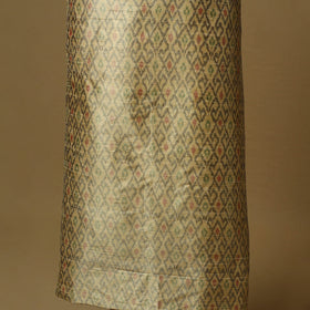 Handloom mulberry silk pochampally ikat 2pc unstitched