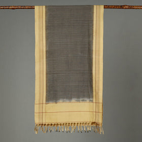  Handloom Natural Dye Cotton Ikat Stole 