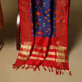Handloom sico pochampally ikat 2pc unstitched dress