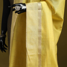 Handloom silk cotton maheshwari dupatta with zari border 11