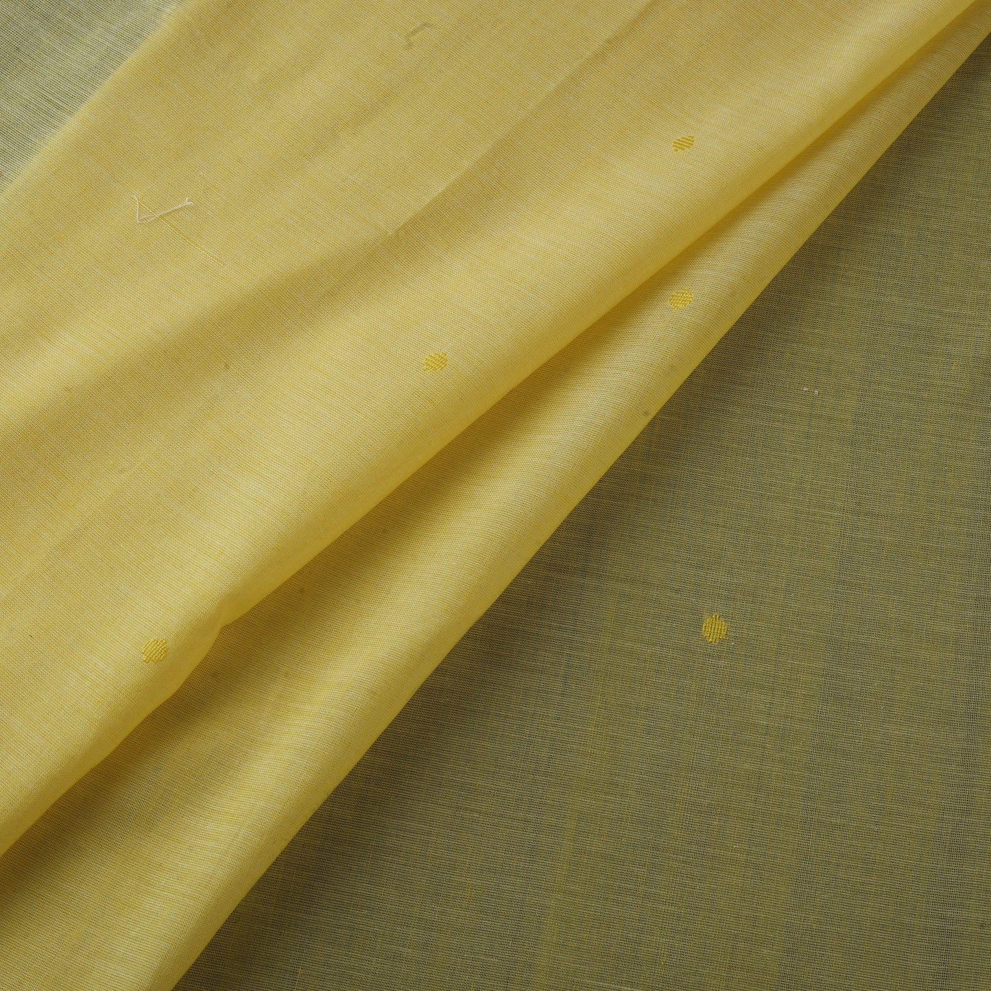 Handloom thread buti mercerised cotton chanderi fabric 01