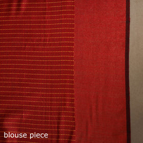 Yellow - handloom tussar silk zari border bhagalpuri saree