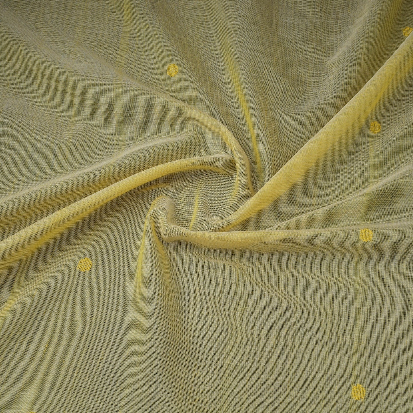 Handloom zari buti mercerised cotton chanderi fabric 05
