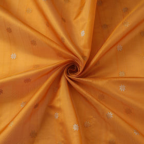 Handloom zari buti pure chanderi silk fabric 01