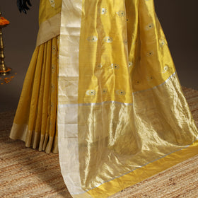 Handloom zari work pattu chanderi silk saree 29