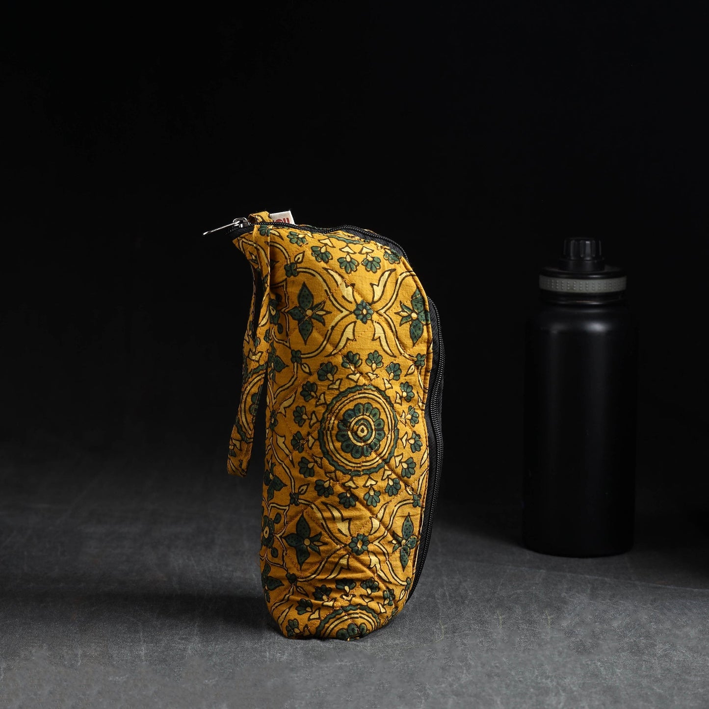 Handmade 1l water bottle cover 01 - handcrafted