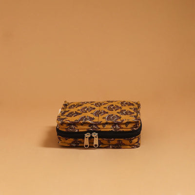 Handmade 4 pockets quilted jewellery bag 20 - handcrafted