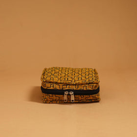 Handmade 4 pockets quilted jewellery bag 29 - handcrafted