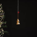 Handmade christmas ornament bell hanging 12 - handcrafted