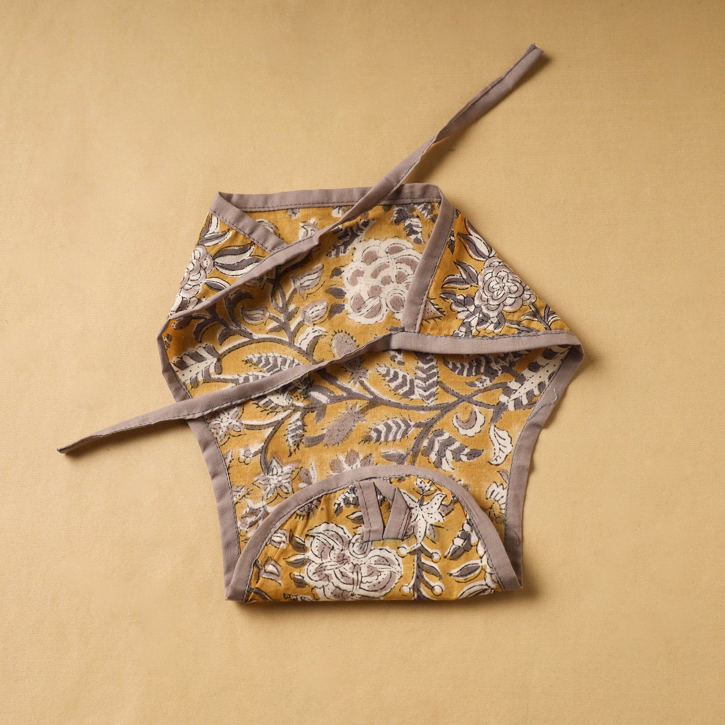  Yellow Handmade Cloth Diaper/Nappy for Baby