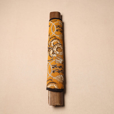 Buy Orange Handmade Cotton Fridge Handle Cover