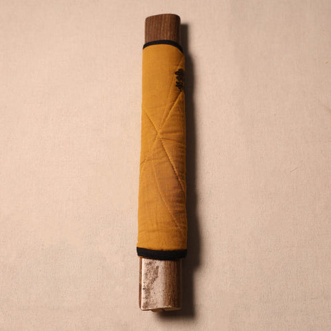 Buy Handmade Cotton Yellow Fridge Handle Cover 17