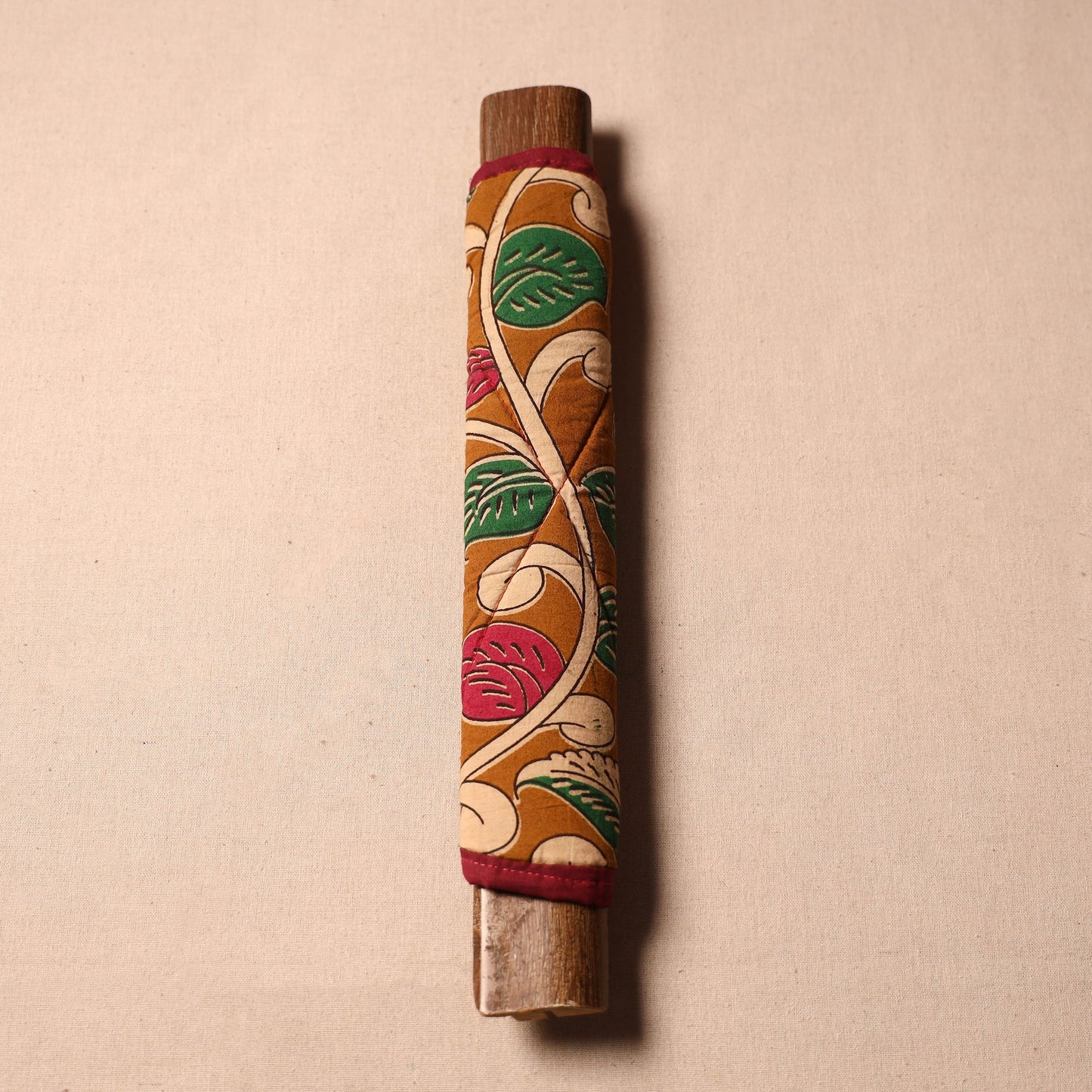 Buy Handmade Cotton Yellow Fridge Handle Cover