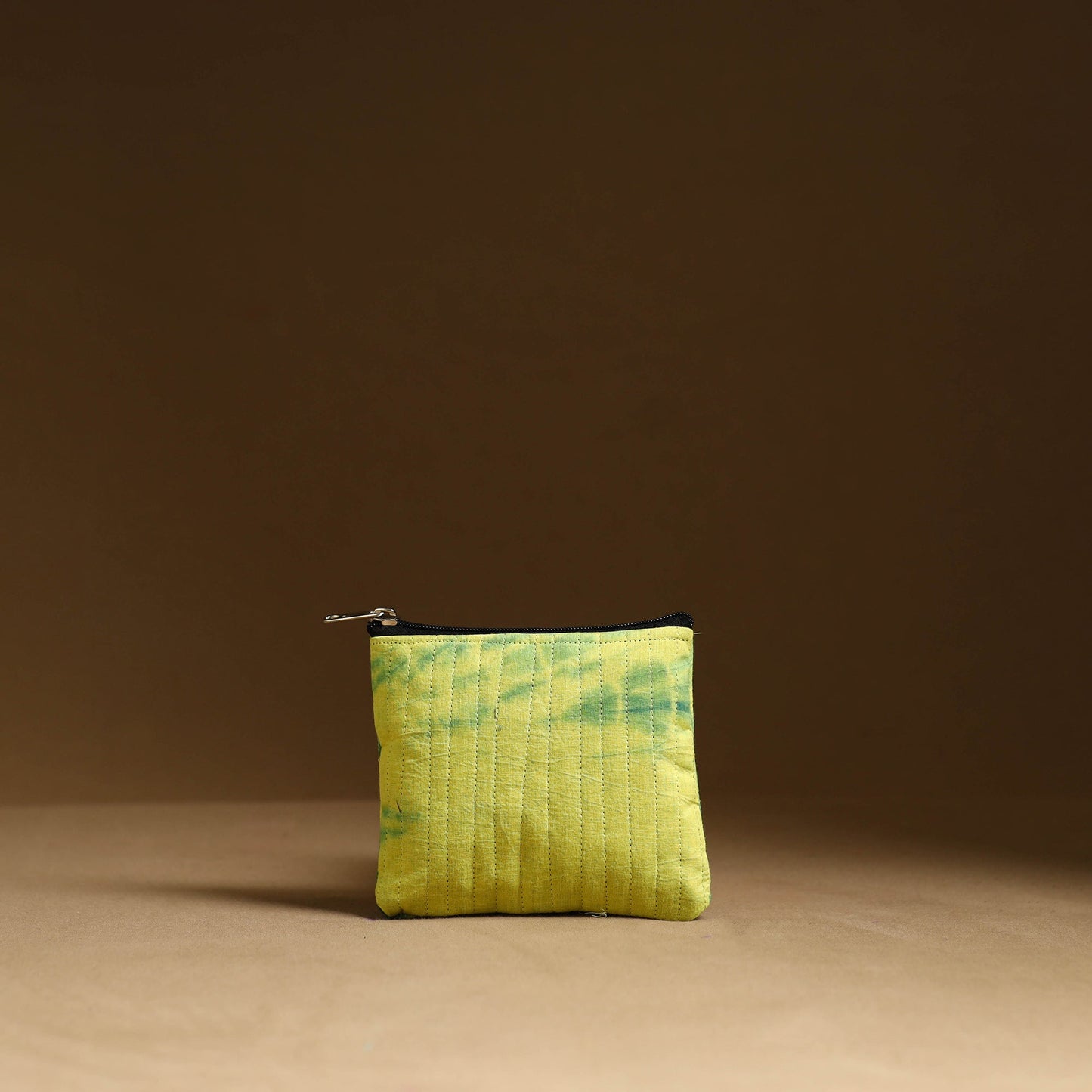 Yellow - handmade cotton multipurpose utility pouches (set