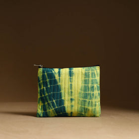 Yellow - handmade cotton multipurpose utility pouches (set