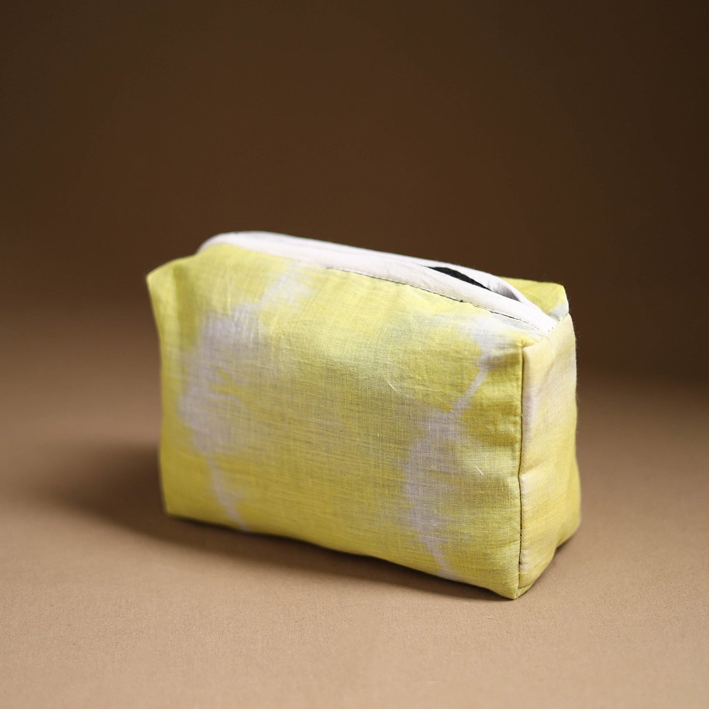 Handmade Cotton Toiletry Pouch - Eco-Friendly
