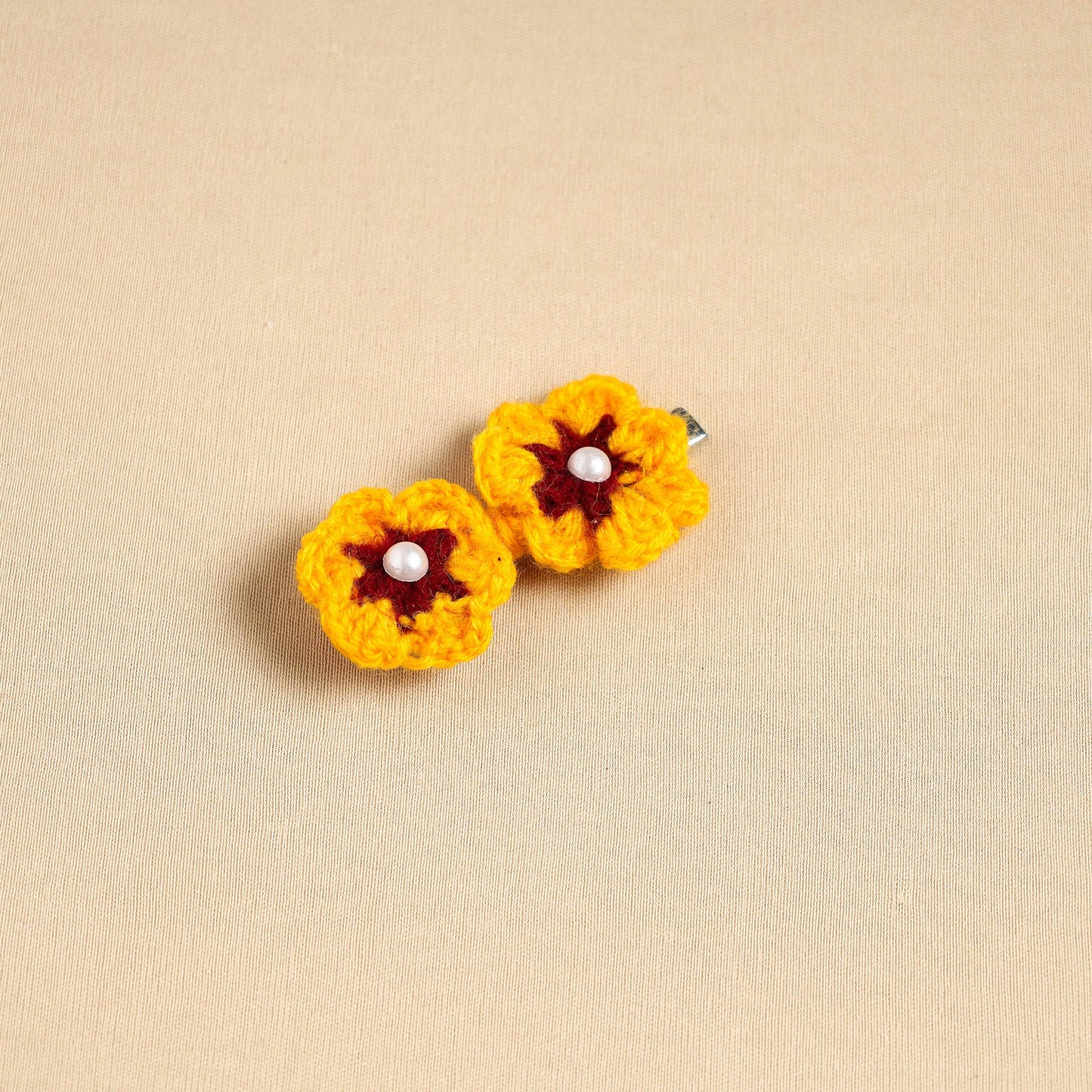  Handmade Crochet Hair Clip 