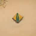 Handmade fabart ghungroo work hair clip 20 - handcrafted