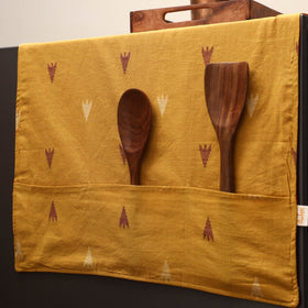 Handmade fridge top cover with multiple pockets 06