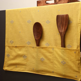 Handmade fridge top cover with multiple pockets 11