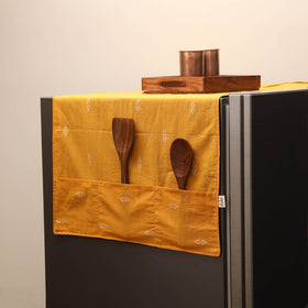 Handmade fridge top cover with multiple pockets 12