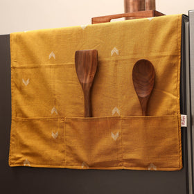 Handmade fridge top cover with multiple pockets 16