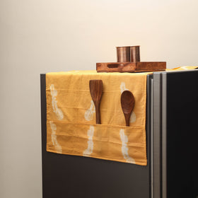 Handmade fridge top cover with multiple pockets 32