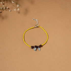 Handmade gs bead work anklet 05 - handcrafted