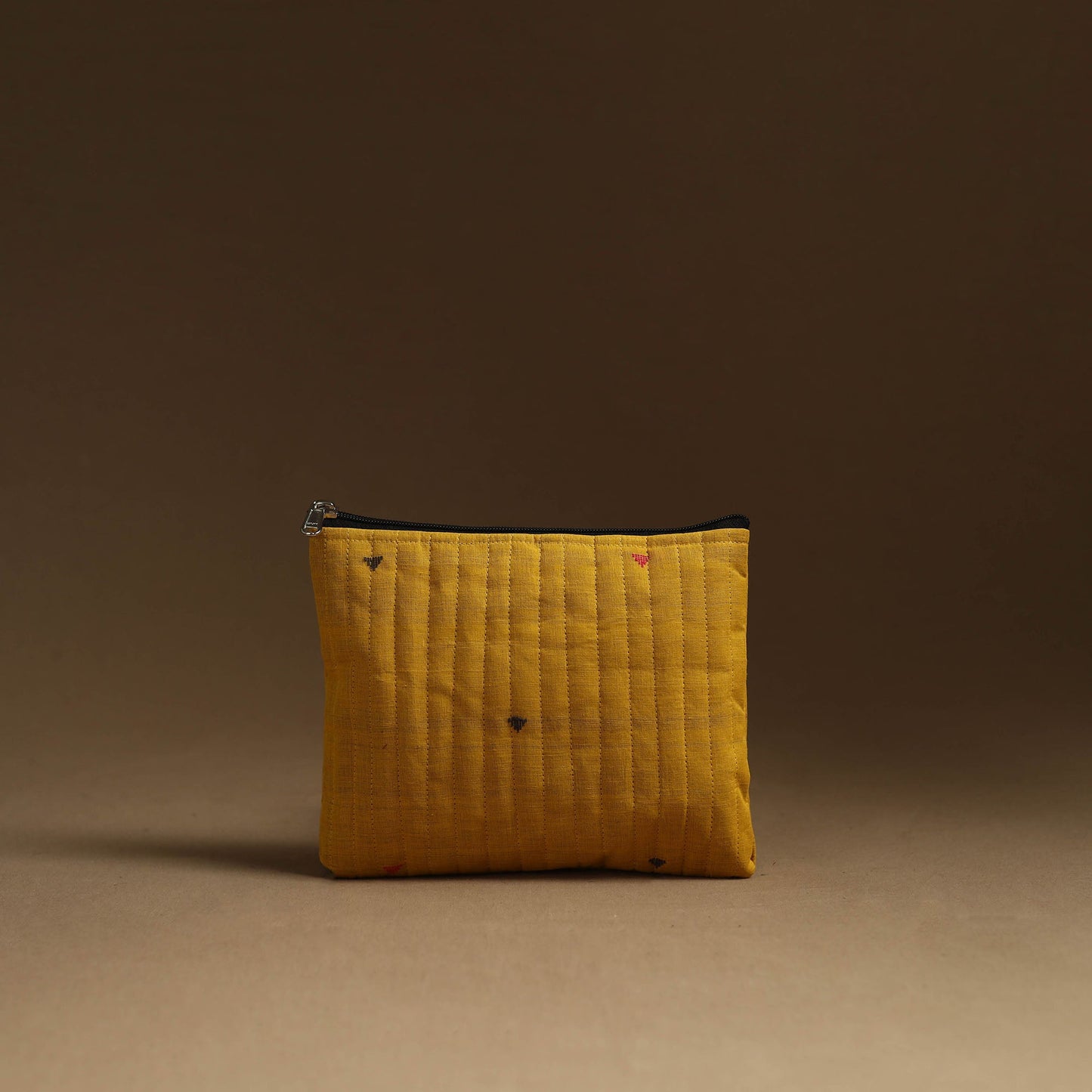 Yellow - handmade multipurpose utility pouches (set of 3)