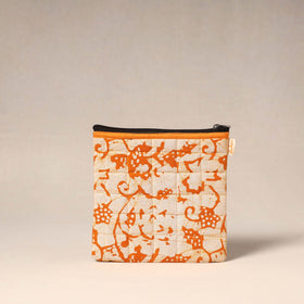 Handmade quilted utility pouch 01 - handcrafted