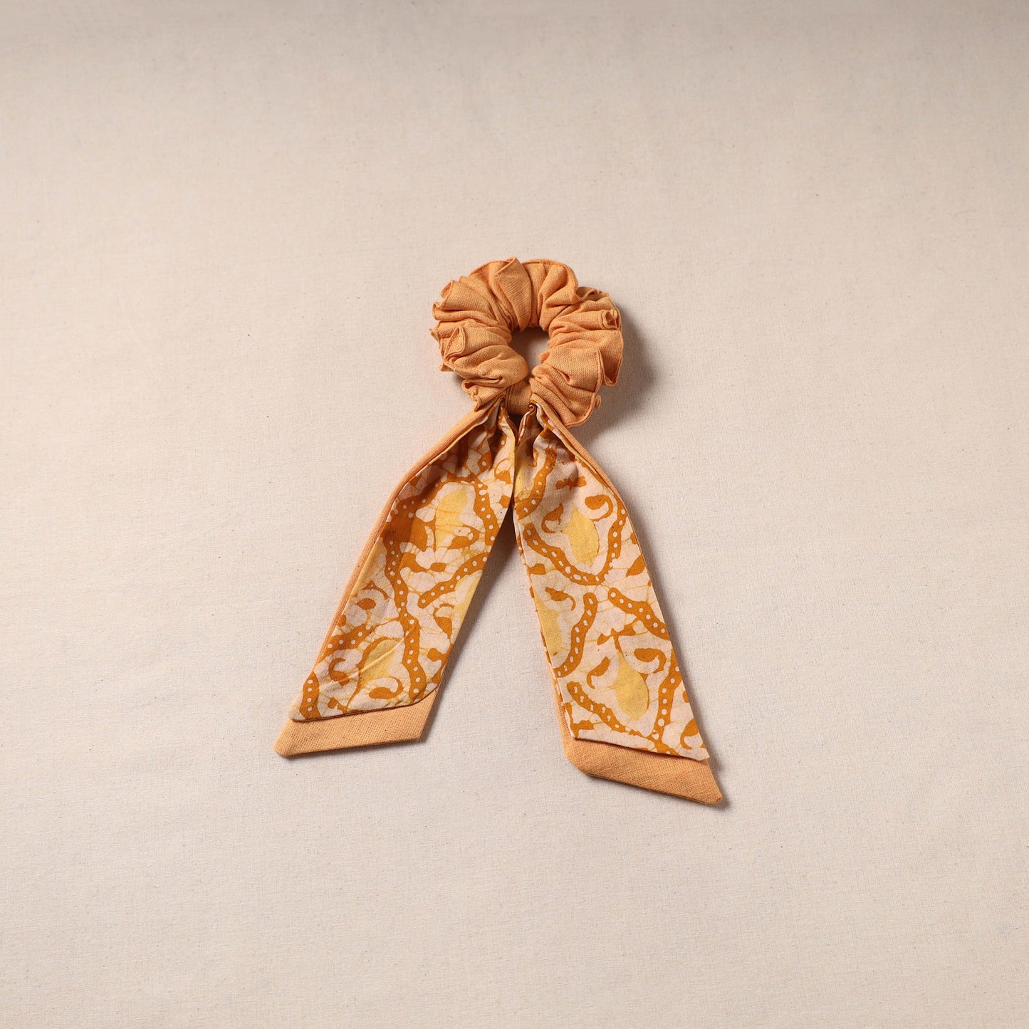 Handmade rubber band/scarf scrunchie 81 - handcrafted