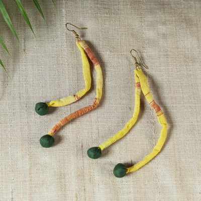  Handmade Sanjukta's Fabart Earrings 