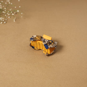 Yellow - handmade women’s bow hair claw clip 26