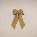 Yellow - handmade women’s bow hair clip 100 - handcrafted