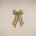 Yellow - handmade women’s bow hair clip 120 - handcrafted