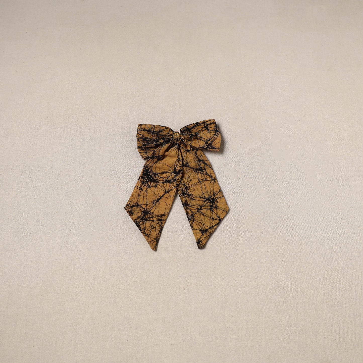 Yellow - handmade women’s bow hair clip 121 - handcrafted