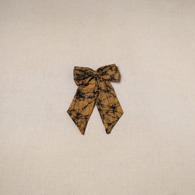 Yellow - handmade women’s bow hair clip 121 - handcrafted