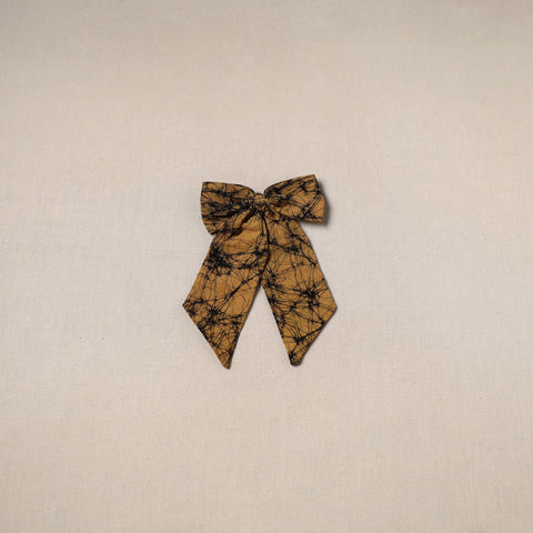 Yellow - handmade women’s bow hair clip 121 - handcrafted