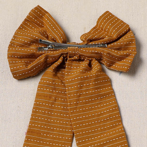 Handmade women’s bow hair clip 31 - handcrafted