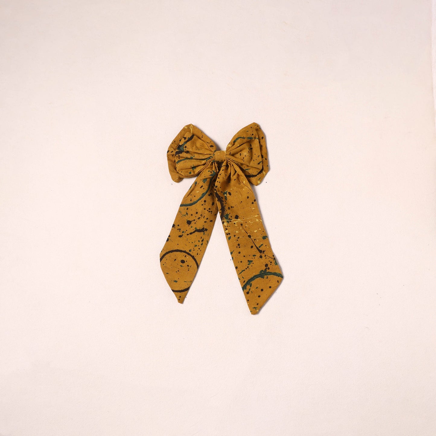 Handmade women’s bow hair clip 40 - handcrafted