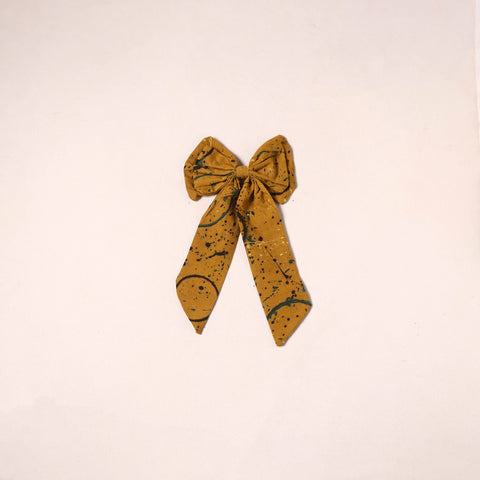 Handmade women’s bow hair clip 40 - handcrafted
